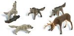 Woodland Scenics Ho Scale Accents Figures/animal Set Wildlife Standoff. Fixed Price $19.99.