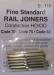 Peco SL-110 Ho Code 837570 Conductive Rail Joiner 24 Pack. Fixed Price $10.55.
