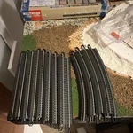 Lot Of Ho Scale Bachman Straight And Curved Track. Fixed Price $40.00.