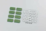 Tomytec 17899 Scale Green Grass-embedded Street Track S70-WP(G) (8). Fixed Price $34.99.
