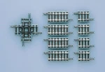 Tomytec 1324 Crossing X37 - 90 (with Auxiliary Rail). Fixed Price $30.44.
