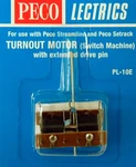 Peco Ho/n PL10E Turnout Motor Switch Machine With Extended Drive Pin. Fixed Price $14.99.
