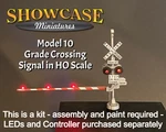 Ho Scale Model 10 Grade Crossing This Kit!!! (one Signal) (2392). Fixed Price $28.00.