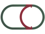 American Flyer Lionel Inner Passing Loop Pack Fastrack 649890. Fixed Price $181.98.