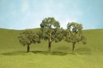Bachmann 32007 Ho Scale 2.5" - 3.5" Walnut Trees Scenescapes (3 Pk). Fixed Price $19.69.