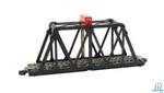 Bachmann 44873 Through-truss Bridge W/ Blinking Light Ez-track Scale. Fixed Price $21.99.
