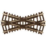 Atlas Ho Code 83 Crossing Nickel Silver W/brown Ties 30 Degrees 574. Fixed Price $16.98.