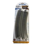 Bachmann E-z Track Ho 18" Auto-reversing Curves (4) Nickel Silver BAC44549. Fixed Price $19.60.