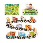 Toys For 1 2 3 Year Old Boys Girls, Montessori Magnetic Wooden... Fast Ship. Fixed Price $26.10.
