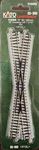 Scale Kato 20-300 Unitrack 15 Crossing 186MM (7 5/16") N13204. Fixed Price $9.99.