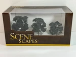 Bachmann 32007 Walnut Trees (pack Of 3) 2-1/2 To 3-1/2" New Free Shipping!. Fixed Price $19.95.