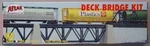 Atlas 884 Ho 65' Deck Truss Bridge - Kit Code 100 Nickel Rail. Fixed Price $12.99.