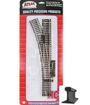 Atlas Ho Code 83 22" Left Hand Remote Snap-switch Track 546. Fixed Price $38.02.