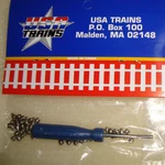 50 Stainless Steel Track Hex Screws R80002 For Usa Trains, Aristo, Bachmann. Fixed Price $9.95.