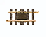 Lgb Single-rail Insulated Track Section 5-7/8IN 15CM L10153. Fixed Price $51.98.