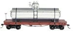 Bachmann Spectrum ON30 Silver Tank Car Painted Unlettered #27198. Fixed Price $43.99.