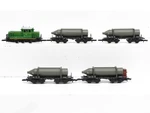 Marklin 81422 Z Mini Club Skw Trostberg Diesel Switcher W/freight Cars Ln. Fixed Price $260.79.