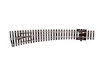 Peco Code 80, Left-hand Curved Turnout (36/18IN Radius), Insulfrog SL-387. Fixed Price $42.98.