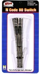 Atlas #2752 Left-hand #6 Customline Turnout Track Code 80 Rails Scale. Fixed Price $21.95.