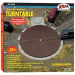 Atlas Ho Scale Train Turntable Manually Operated W/ 21 Track Position #305 New. Fixed Price $44.99.