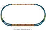Piko 55367 Ho Scale Roadbed For Track Sets +. Fixed Price $68.99.