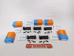 5X Roco H0 Gauge Dc Underfloor Drive Mint Box #DZ747-1. Fixed Price $94.86.