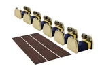 Dcc Concepts DCMRRO6 Rolling Road Premium 6-AXLE Roller Set For 32MM Track. Fixed Price $157.90.