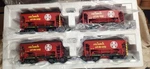 Lgb 45040 Santa Fe Sf Ore Cars - Set Of Scale New Original Box. Fixed Price $344.50.