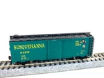 Bachmann Silver Series 17058 Nys& W Susquehanna 40" Boxcar #503 , Scale. Fixed Price $22.00.