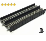 Kato Scale New 2026 7-5/16" Black Double Track Plate Girder Bridge 20-458. Fixed Price $22.41.