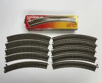 Fleischmann 6120 10 St Gebogenes Profi-gleis Spur H0 Box Tracks Euc. Fixed Price $32.95.