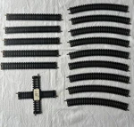 Lot Of 15 Vintage Lionel Ho Brass Two-rail Track Sections, Straight, Curve,cross. Fixed Price $29.95.
