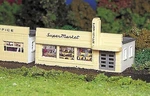 Bachmann Supermarket Kit - Ho Scale Model Railroad Building #45141. Fixed Price $21.46.