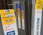 30 Pieces Peco SL-100F Code 75 Wood Ties Ns Flex Track 36 New HO7778. Fixed Price $330.00.