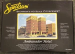 Spectrum Bachmann's Scale Cityscenes Ambassador Hotel Item #88002 (open Box). Fixed Price $105.00.