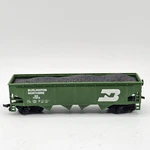 Bachmann Scale Burlington Northern Bn #74513 4-BAY Hopper Train Car Model Rr. Fixed Price $11.21.