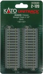Kato 2-120 Straight Track 114MM (4 Pcs) Ho Scale. Fixed Price $25.80.