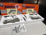 Lionel Fastrack 036 Left Hand Remote Switch Gauge 6-12046, 6-12045 Ln. Fixed Price $189.99.