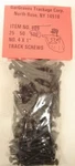 Gargraves 809-1 #4 X 1" Black Track Screws. Fixed Price $8.02.