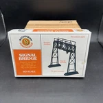 New Factory Sealed Bachmann Plasticville Ho Scale Signal Bridge #45134. Fixed Price $10.00.