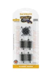 Bachmann 44841 Scale 90 Degree Crossing Tracks E-z Nickel Silver (5 Pcs). Fixed Price $17.49.