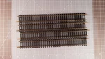 4X Nos Feller Garnet 9" Straight Ho Gauge Brass Track. Fixed Price $5.80.