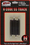 Atlas 2005 Code 55 Track W/nickel Rail & Brown Ties Straight. Fixed Price $7.99.