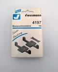Viessmann 4197 Ho Gauge Mast Pole Positioning Metal Shell. Fixed Price $18.99.