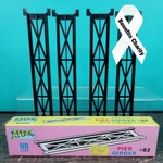 Atlas Railroad Ho-scale Pier Girder Set (4) ATL82. Fixed Price $9.90.