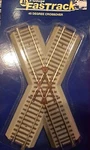 Lionel American Flyer Fastrack 45 Crossover Gauge Train 2 Rail 6-49863. Fixed Price $24.95.