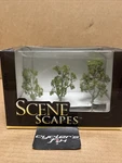 Bachmann Scene Scapes 32010 Ho Scale 3" - 4" Aspen Trees Train Railroad Cars Toy. Fixed Price $19.99.
