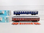 M Rklin H0 Ac 2X Tin Dining/passenger Car: 4024 Dsg + 4027 Db Box #DF479-1. Fixed Price $50.70.