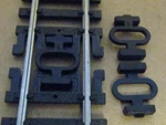 12 Ihc Branded Track Clips/locks Part # 4-B7922 By & Tyco Original New. Fixed Price $15.99.