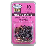 Kadee #10 Bulk Pack Pair #5 NO.5 Metal Couplers : Ho Scale. Fixed Price $22.99.